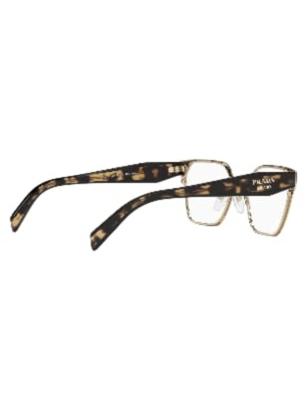 Prada VP 63W, Black/Pale Gold Eye Glasses, 53-18-140 - Picture 8 of 8